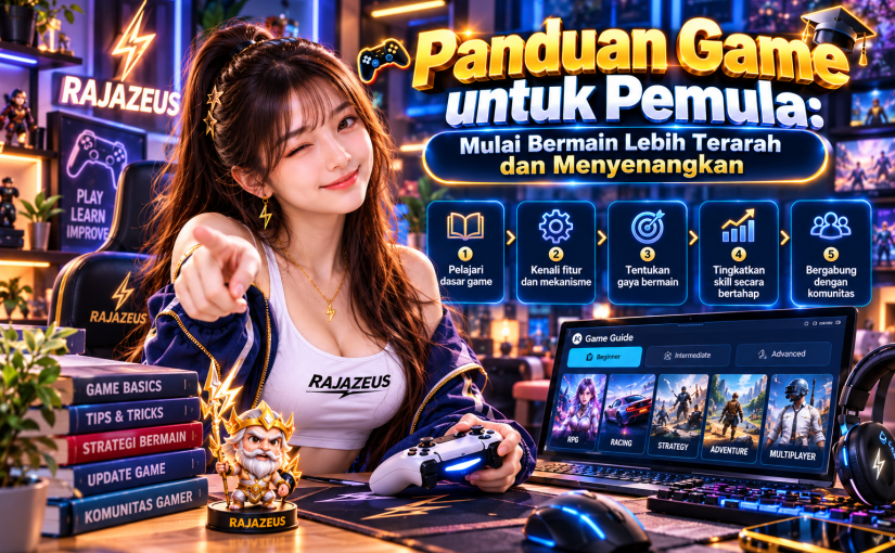 Panduan Game untuk Pemula: Mulai Bermain Lebih Terarah dan Menyenangka